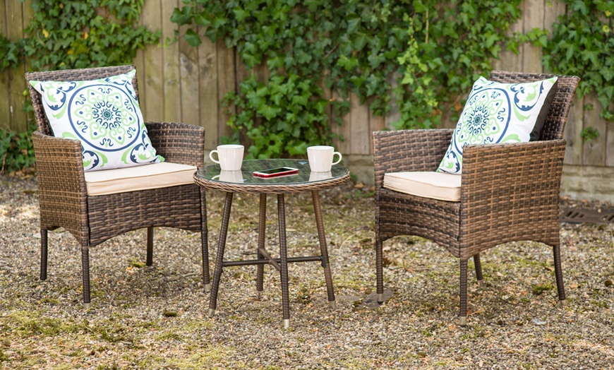 Image 5: Eton Rattan-Effect Furniture Set