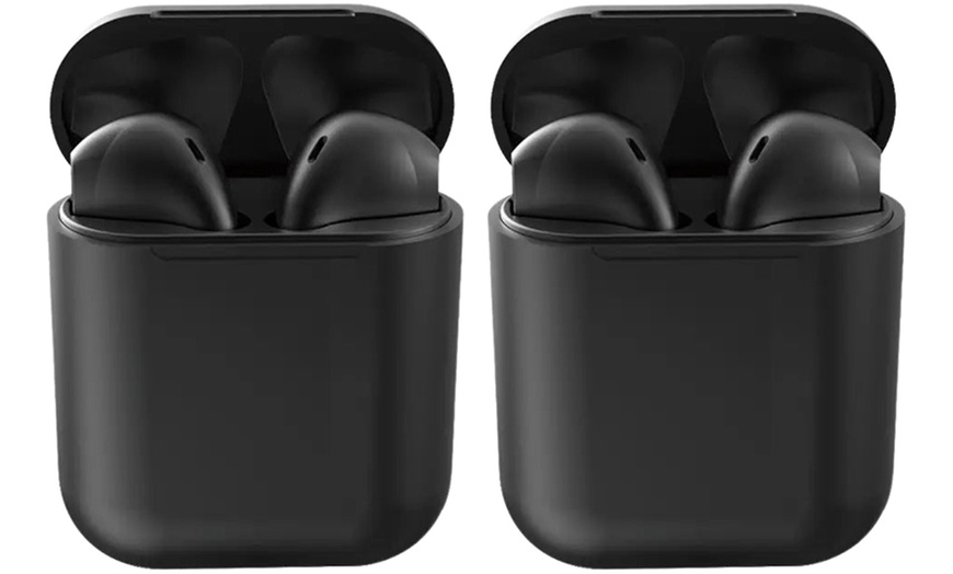 Image 12: One, Two, or Four Sets of Bluetooth Wireless Earbuds