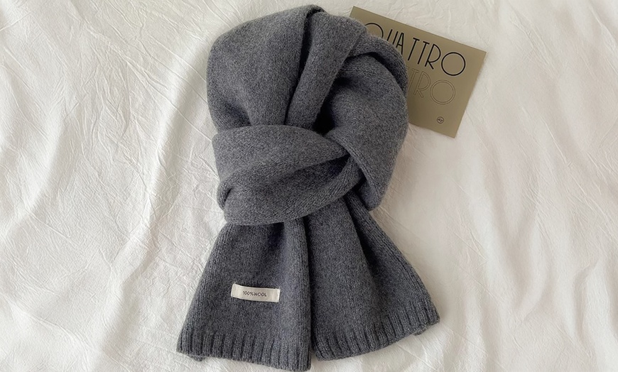 Image 10: Bufanda de lana