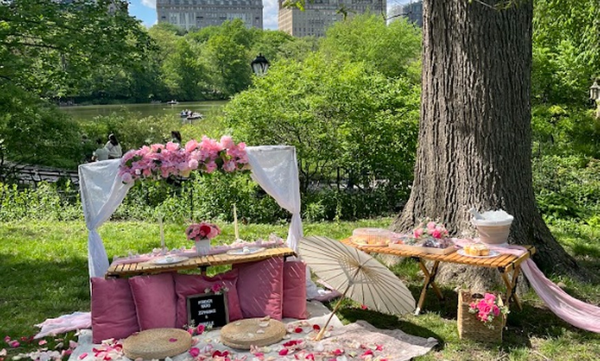 Image 5: Central Park Picnic Experience with Custom Themes!