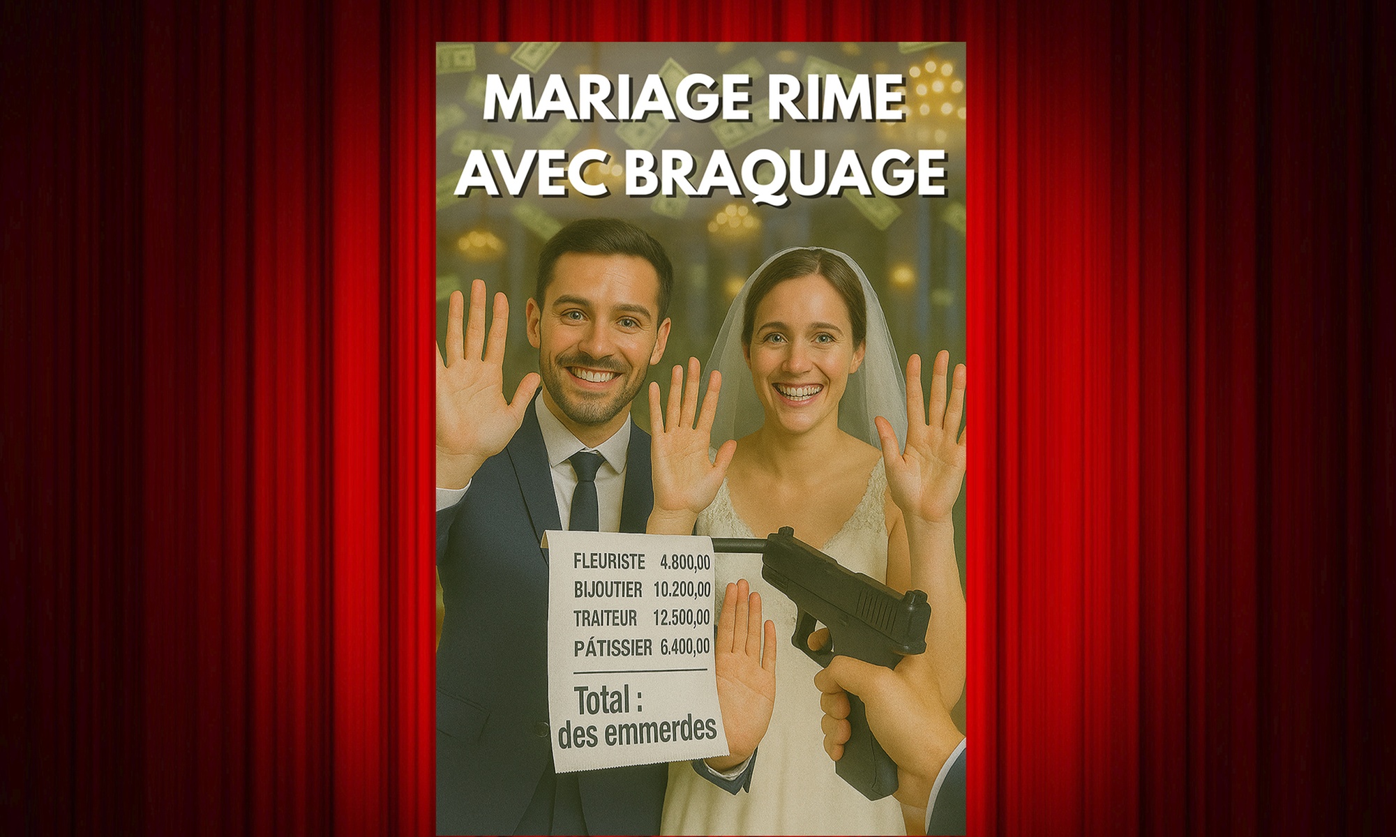 "Mariage rime avec braquage" à Lyon et Strasbourg