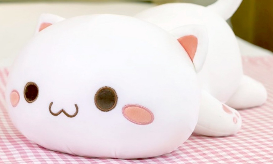 Image 4: Cute Axolotl Plush Pillow Toy