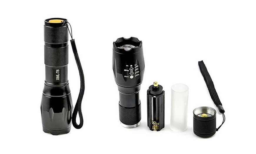 Image 5: Lampe de poche LED militaire avec 5 modes d'éclairage