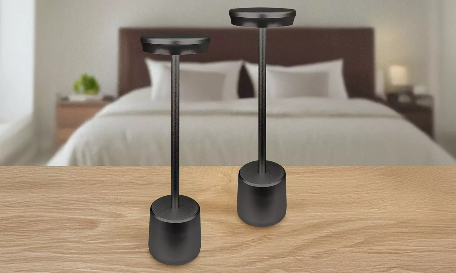 Lot de 2 lampes LED design moderne