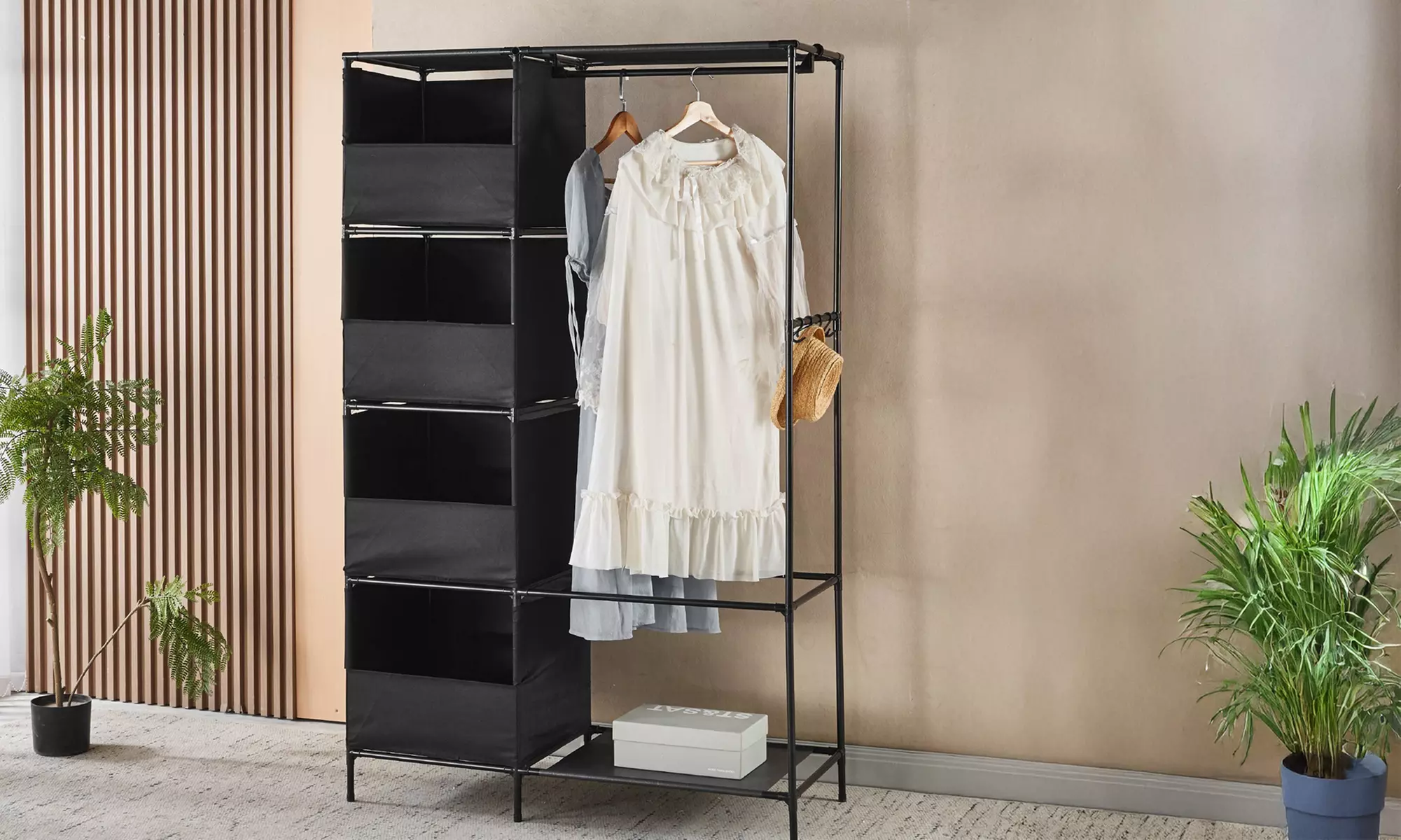 Multifunktionales Schuhregal & Garderobenständer