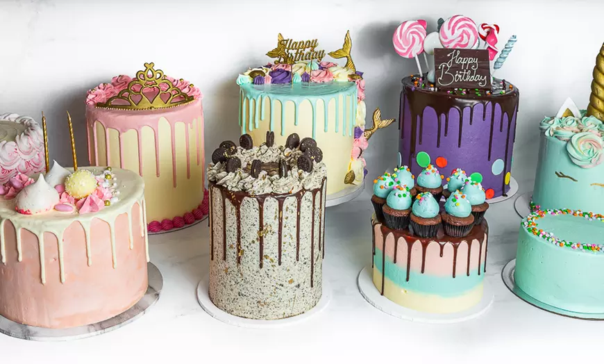 Image 11: Delicious Chocolate Salted Caramel Cake Choices