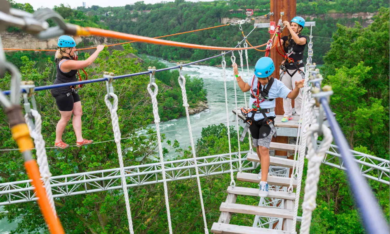 Whirlpool Adventure Course with What's to Fear Jump for One or Two at WildPlay Niagara Falls (Up to 28% Off) - Second Medium
