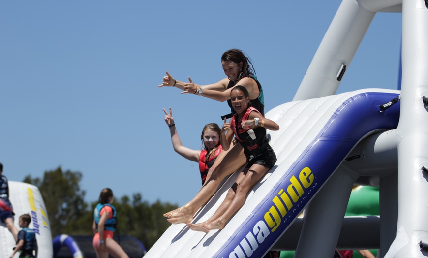 50 Minute Aqua Park Session Coolum Aqua Park Groupon 