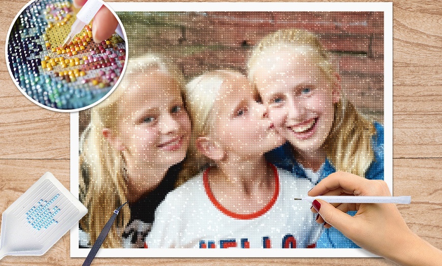 Image 13: Personalisierbare Foto-Diamond-Painting