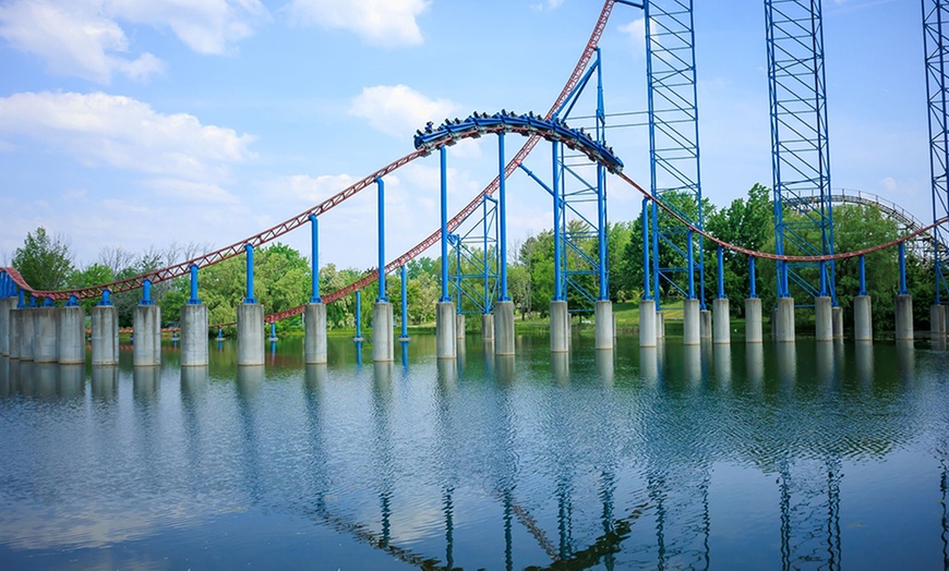 Image 4: Steps from the Coasters: Lodge Stay at Six Flags Darien Lake