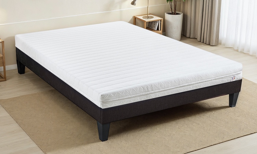 Image 1: Matelas "Ergo" fabrication française, mousse Haute Densité et latex
