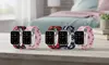 Waloo Floral Printed Milanese Band for Apple Watch