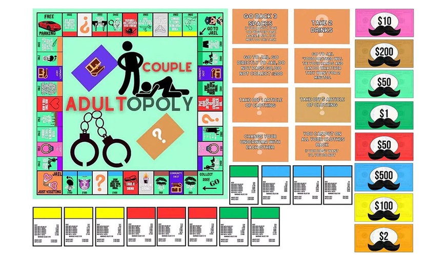 Image 2: Couple Board Game