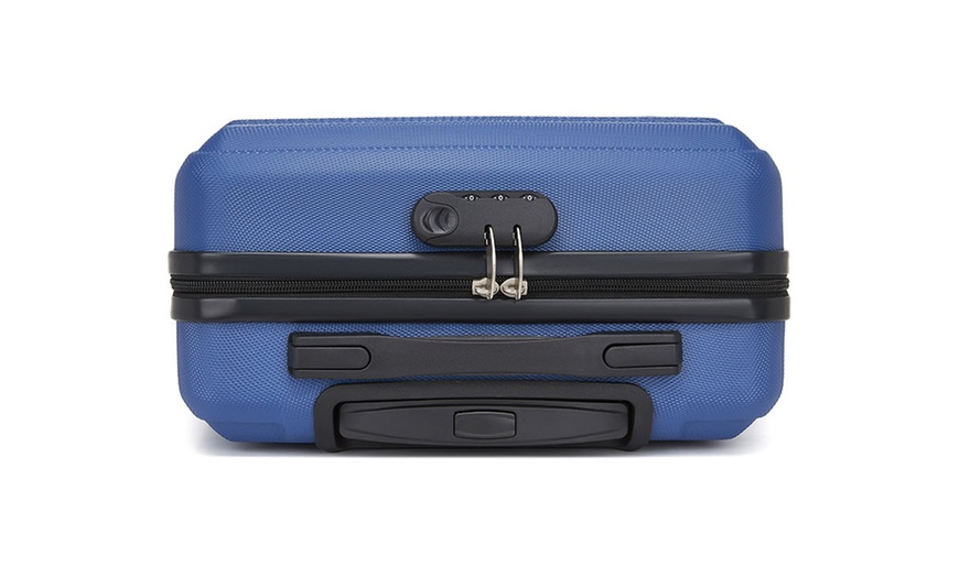 Image 20: Valise cabine en ABS, 45 x 36 x 20 cm, capacité d'environ 28 L