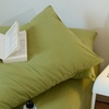 Image 3: Pure Cotton 2 Piece Pillowcase Set