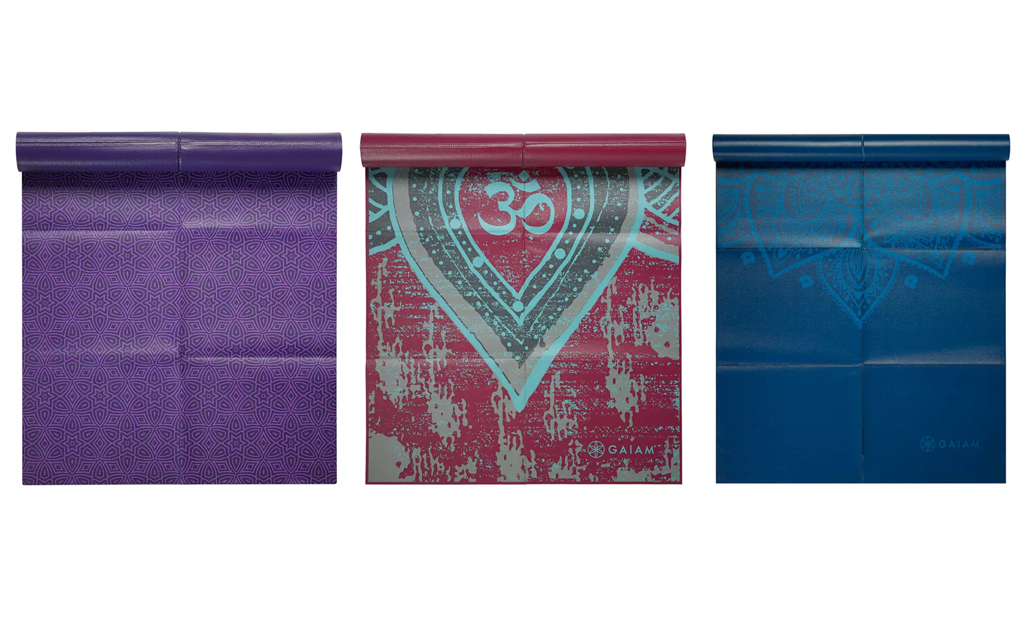 Gaiam Foldable Yoga Mat - Primary Image