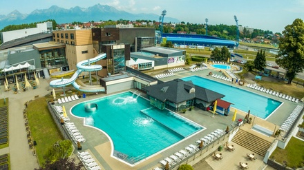 Pakiet Aqupark: całodzienny bilet wstępu dla 1 osoby - AquaCity Poprad
