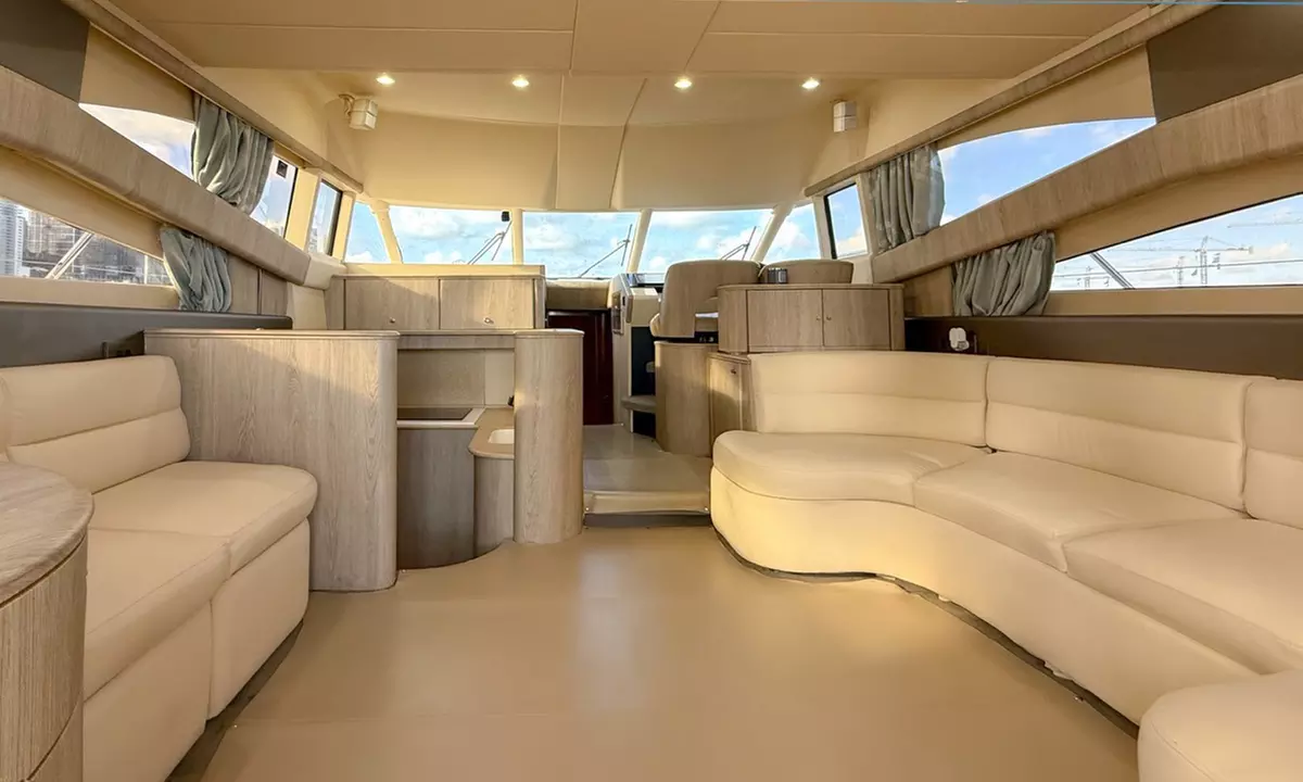 Private Luxury Yacht 60 ft + Up to 13 People from Miami River!