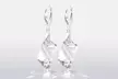 Ah! Jewellery® Boucles d'oreilles en argent ornées de cristaux Swarovski® - Second Medium