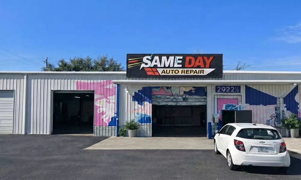 Semi or Full Synthetic Oil Change with 5 Qts, Tire Rotation & Inspection(Up To 41% Off) - Second Medium