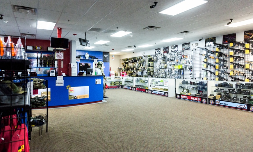 Image 2: Indoor Airsoft Play for 1 or 2