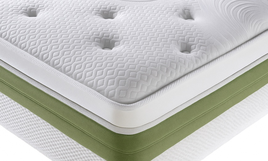 Image 4: Matelas Biconfort 2 zones de confort (souple et ferme). Sampur