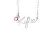 Personalized 14K Gold Plated Script Name Necklace by MonogramHub - Classic Custom Jewelry (Up to 89% Off) - Second Medium