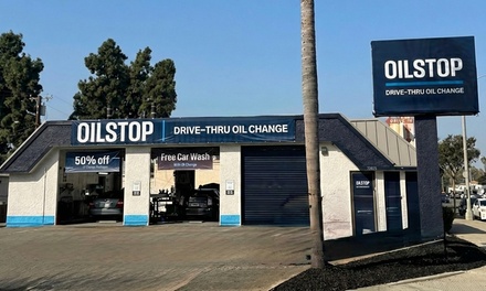 One Synthetic Blend Oil Change - Oilstop Drive Thru Oil Change