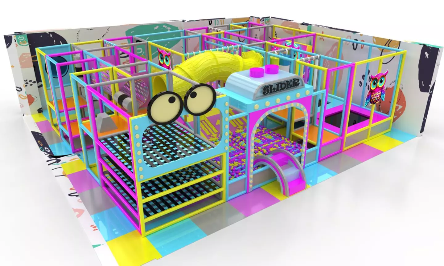 Entrée enfant 1 à 3 ans ou 4 à 10 ans pour accès de 2h à l'aire de jeu Happynest (jusqu'à 47% de remise) - Primary Image