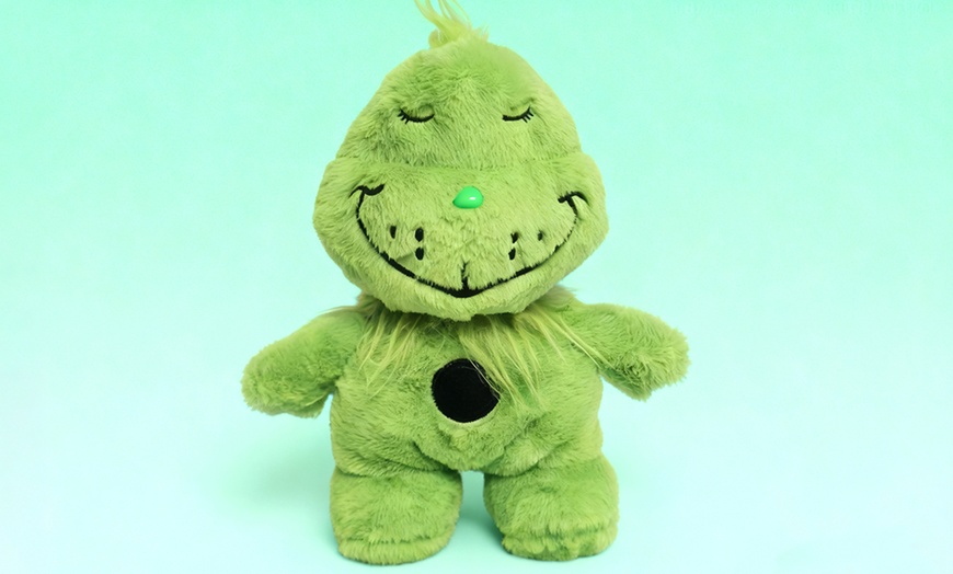 Image 1: Cartoon-Plüschfigur mit Licht, Atmungsbewegung und Musik