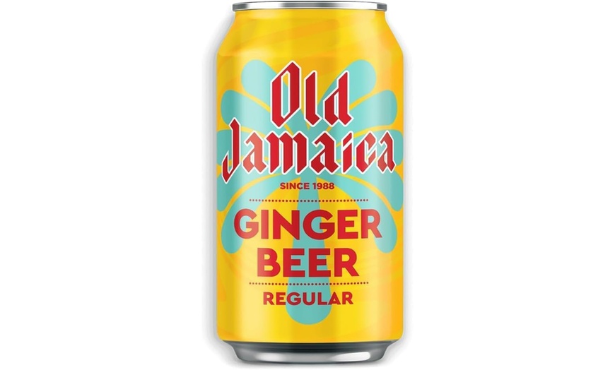 Image 3: Old Jamaica Ginger Beer - 24 x 330ml Cans, Authentic Jamaican Root Ginger