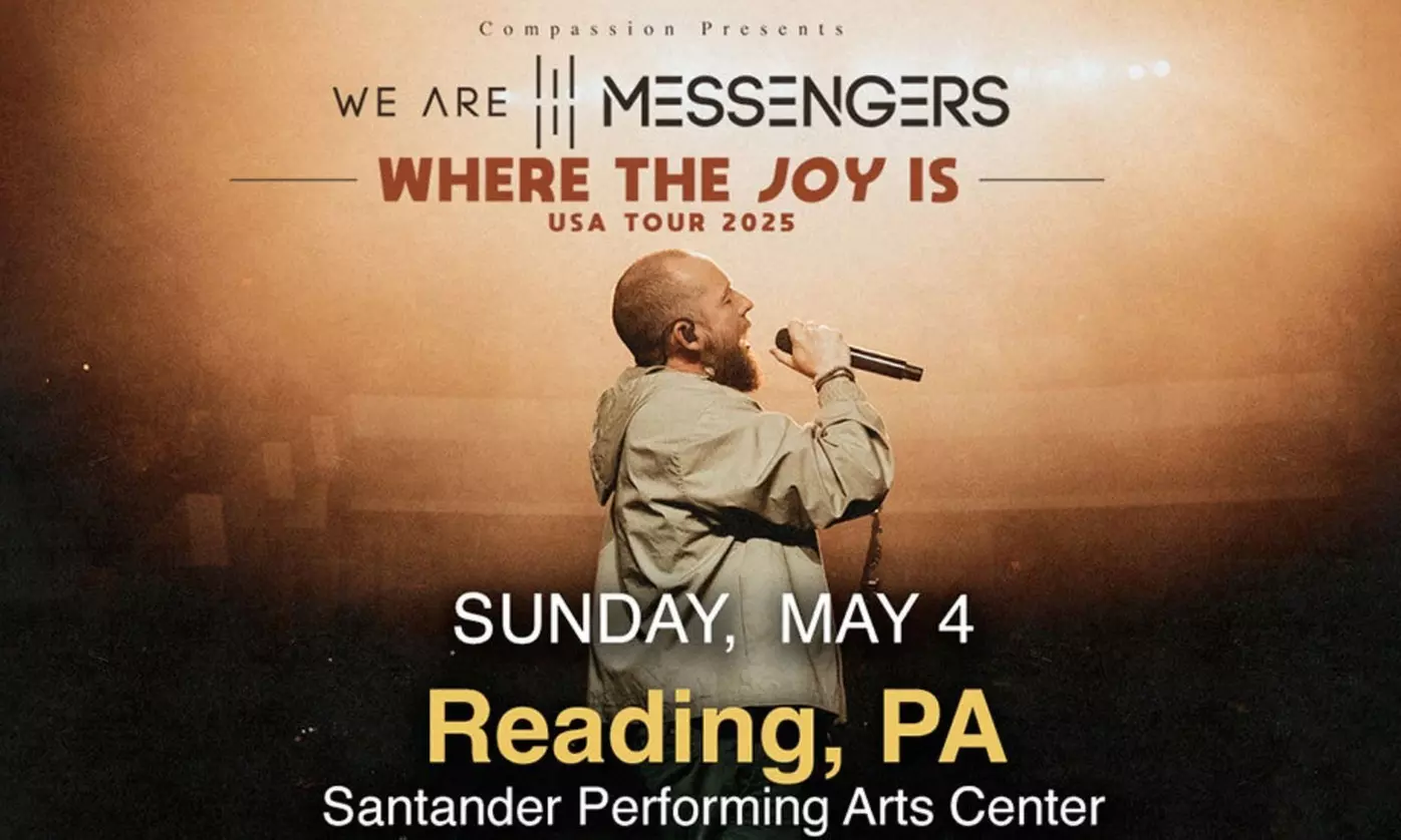 We Are Messengers - Where The Joy Is Tour May 4th 2025 at 7:00PM - Primary Image