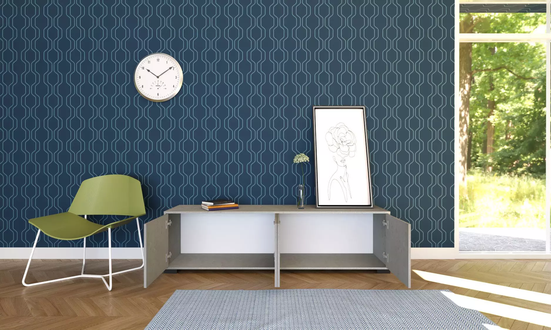 Wohnmöbel Lumina: Kommode, TV-Schrank oder Highboard