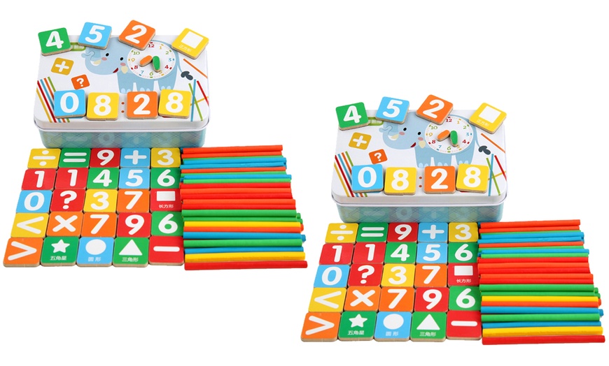 Image 9: 1x oder 2x Magnetisches Mathematik-Lernspielzeug für Kinder