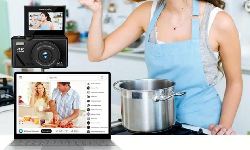 Image 8: 4K Digital Camera