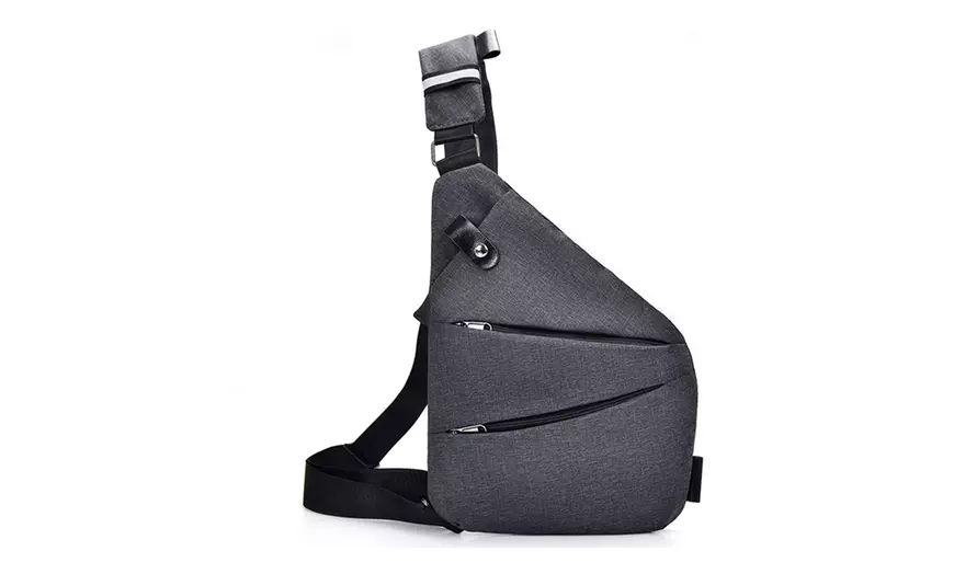 Image 2: Personal Anti-Theft Sling Bag