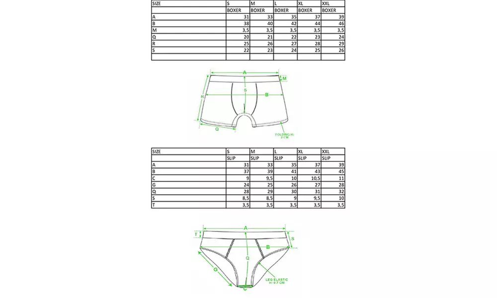 3, 6, 9 o 12 slip o boxer Kronos