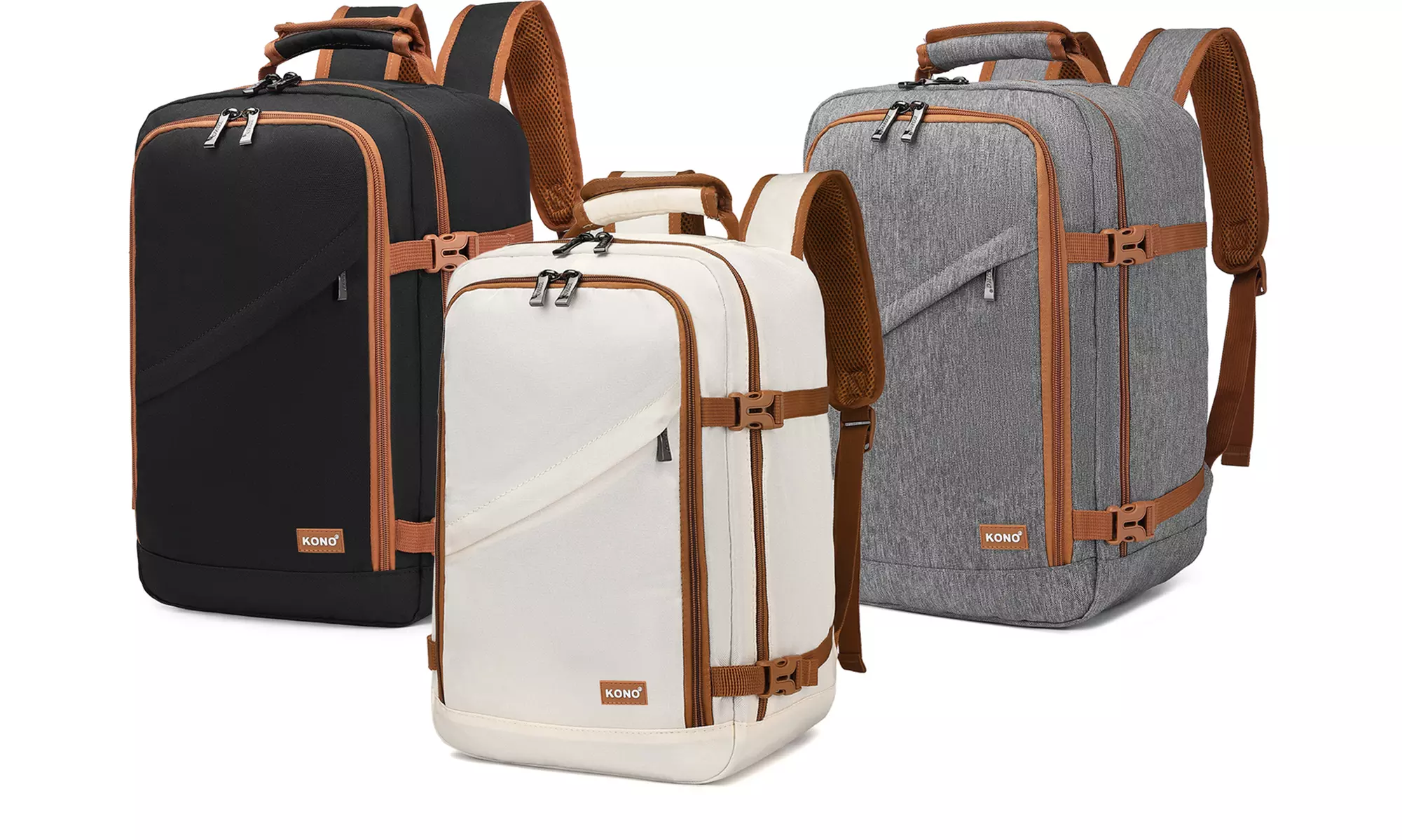 KONO 20L Reisetasche Handgepäck Business Schultasche Rucksack in der Farbe nach Wahl - Primary Image