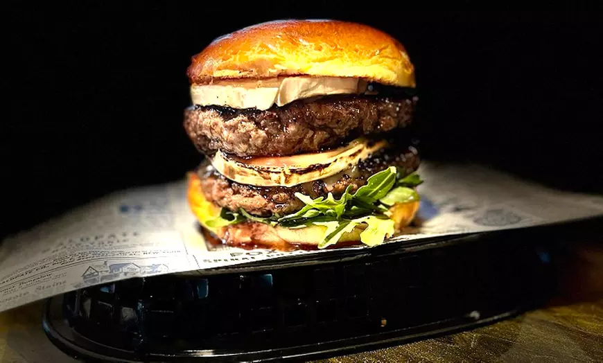 Image 5: Menú de hamburguesa smash o prime para 2 o 4 personas, postre y bebida