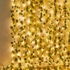 Image 8: 10 Meter Artificial Ivy Leaves Light String