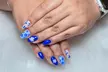 Up to 30% Off on Salon-Shellac/No-Chip Mani-Pedi at chic happens nails - Second Medium