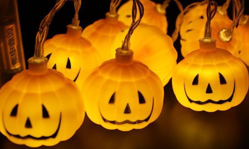 Image 5: Halloween Decoration LED Pumpkin Light String