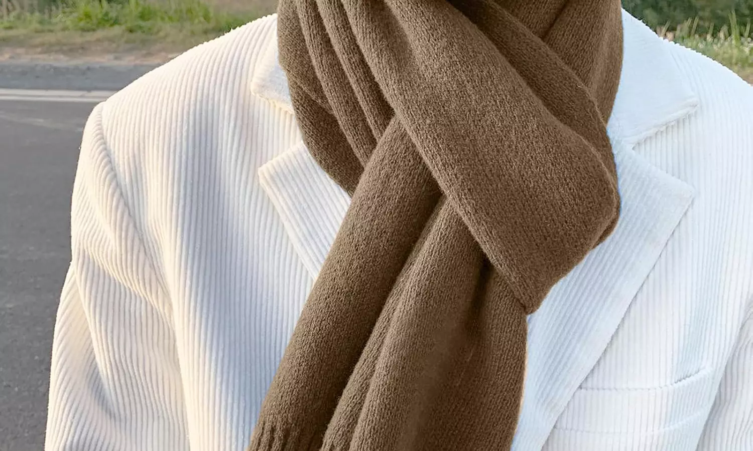 Warme Australische wollen sjaal