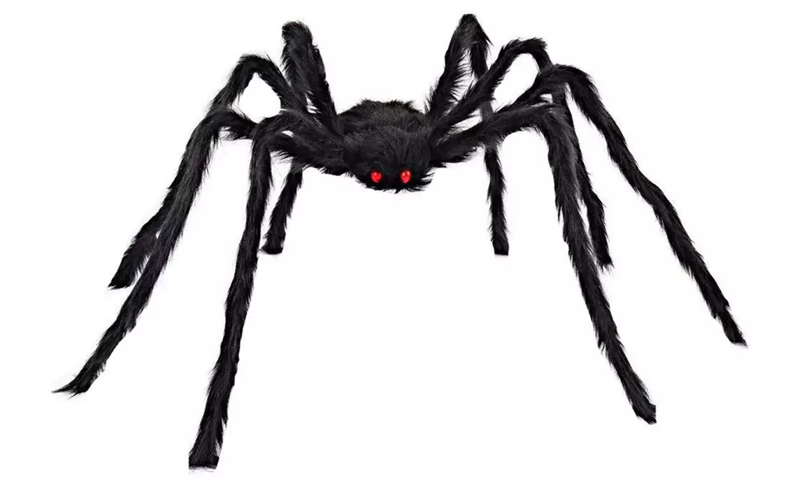 Giant Spider & Web Halloween Decoration Props