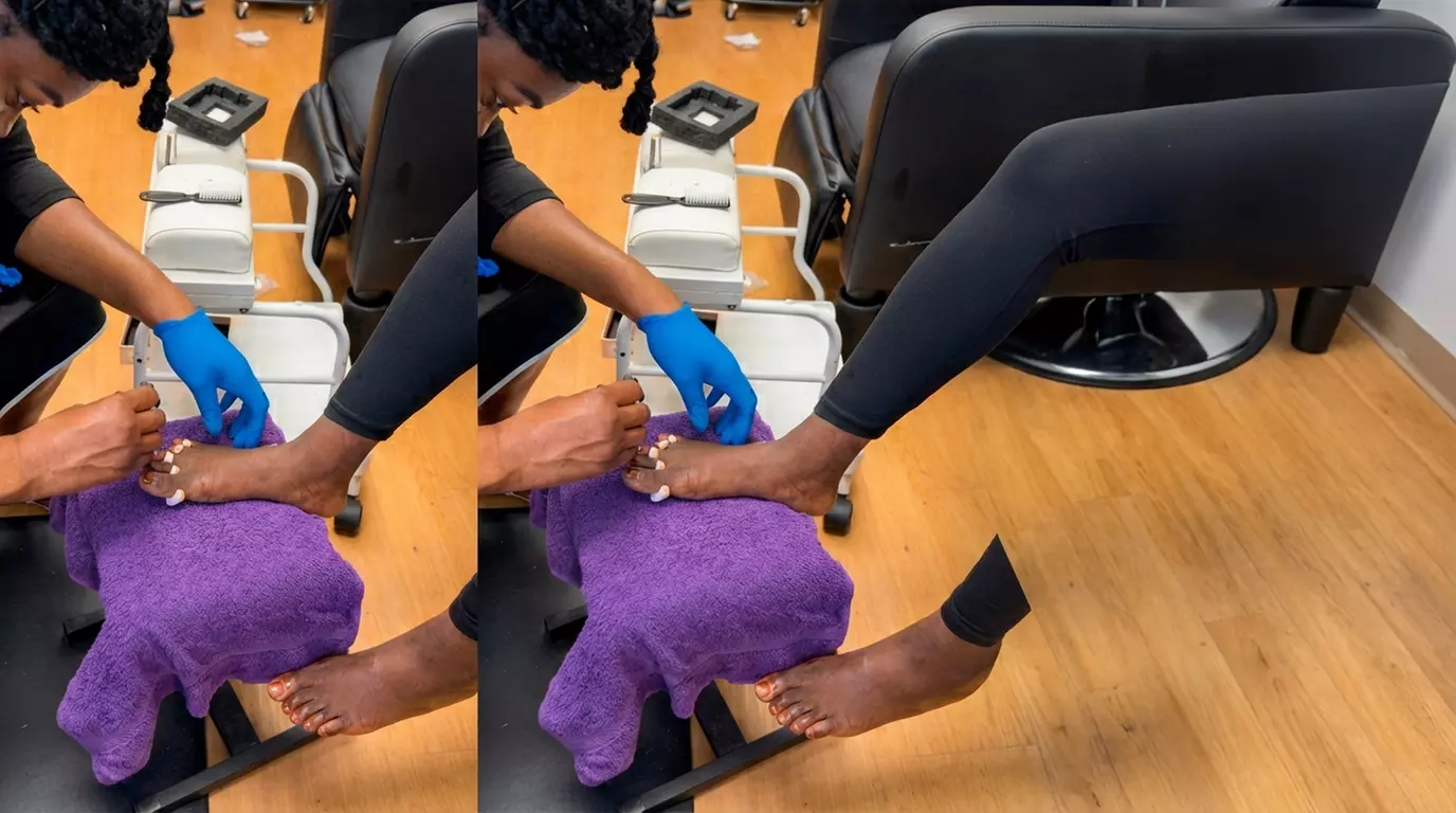 Basic Manicure, Deluxe Pedicure or Combo Nail Care Sessions