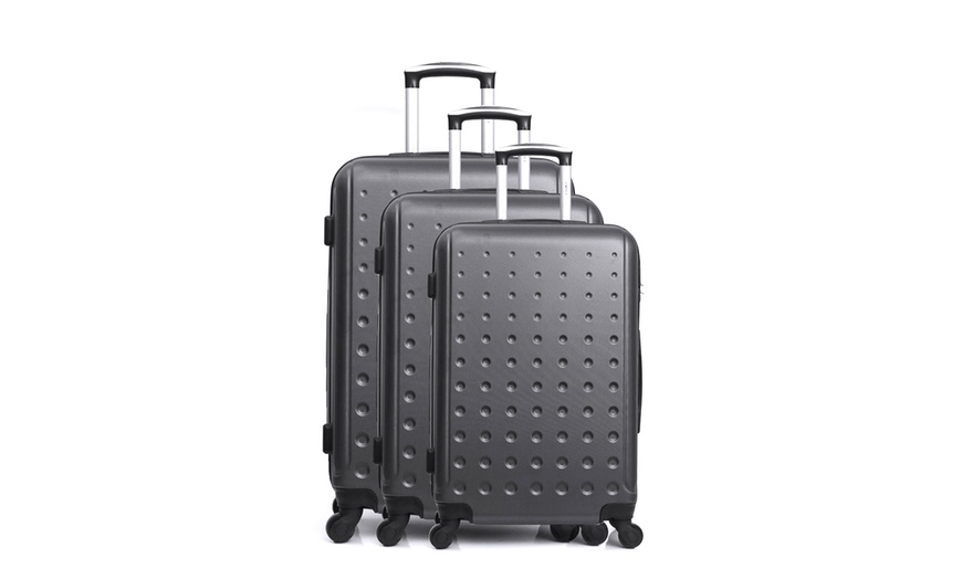 Image 5: Hero Three-Piece Luggage Set 