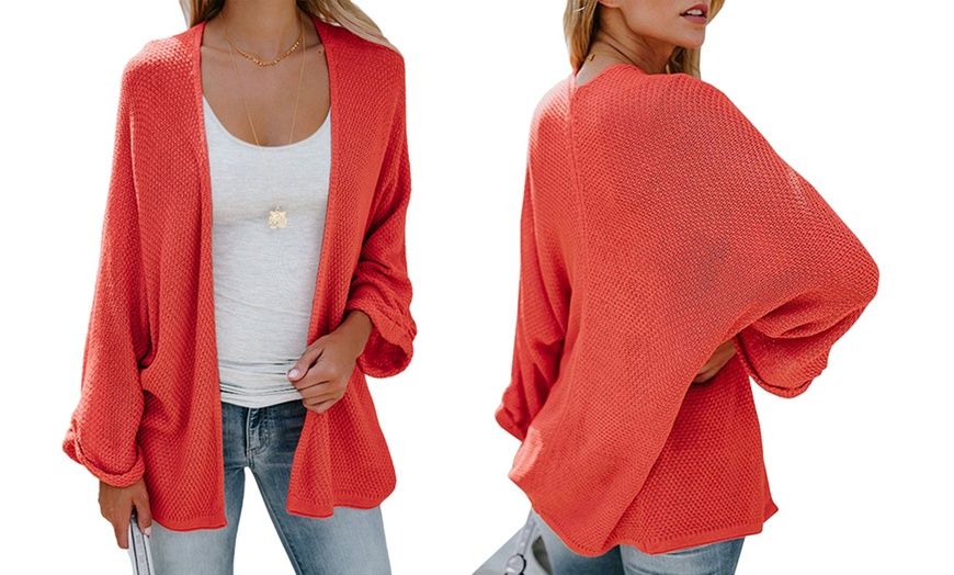 Image 5: Women's Loose Fit Cardigan