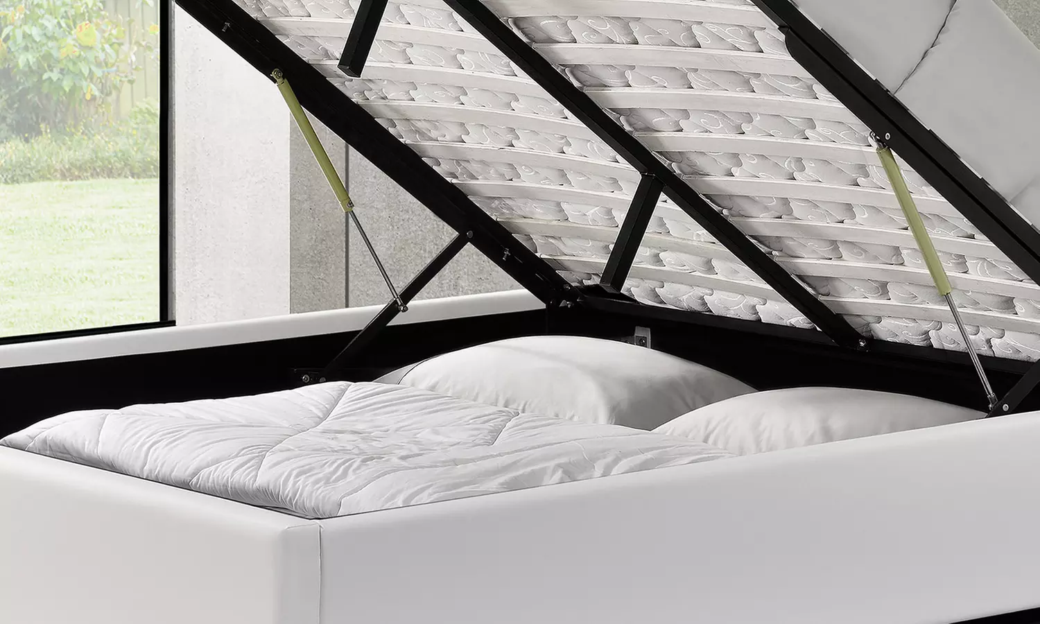 Structure de lit avec coffre "Salamanque" de Kocoon