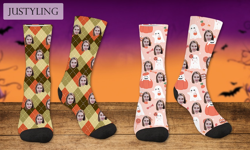 Image 9: Chaussettes personnalisables avec Justyling
