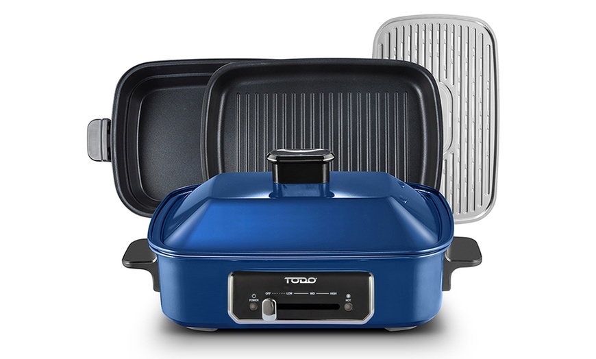 Image 8: Electric Oven Two Hot Plates or Electric Multifunction Cooking Pot